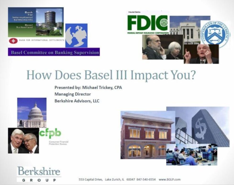 Basel III Presentation cover page